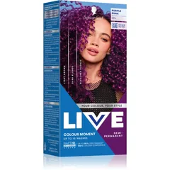 Schwarzkopf LIVE Ultra Brights or Pastel semi-permanente Haarfarbe Farbton 94 Purple Punk