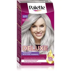 Schwarzkopf Palette Deluxe Permanent-Haarfarbe Farbton U71 Frosty Silver
