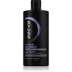Syoss Intense Blonde violettes Shampoo für blonde und graue Haare