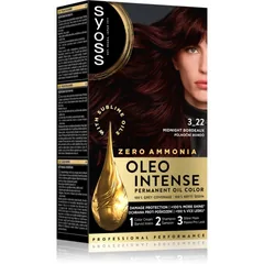 Syoss Oleo Intense Permanent-Haarfarbe mit Öl Farbton 3_22 Midnight Bordeaux