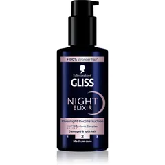 Schwarzkopf Gliss Night Elixir abspülfreise Elixier für trockeneHaarspitzen
