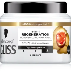 Schwarzkopf Gliss Total Repair Regenerierende Maske für trockenes und beschädigtes Haar