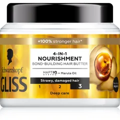 Schwarzkopf Gliss Oil Nutritive Intensiv nährende Maske für beschädigtes Haar