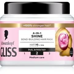 Schwarzkopf Gliss Liquid Silk Maske für mehr Glanz und Festigkeit der Haare