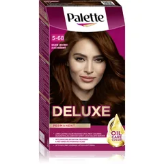 Schwarzkopf Palette Deluxe Permanent-Haarfarbe Farbton 5-68 Golden Chestnut
