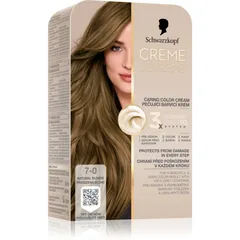 Schwarzkopf Creme Supreme Permanent-Haarfarbe Farbton 7-0 Natural Blonde