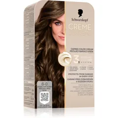Schwarzkopf Creme Supreme Permanent-Haarfarbe Farbton 6-0 Natural Dark Blonde