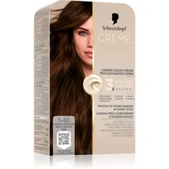 Schwarzkopf Creme Supreme Permanent-Haarfarbe Farbton 5-60 Chocolate Light Brown