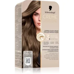 Schwarzkopf Creme Supreme Permanent-Haarfarbe Farbton 7-42 Nude blonde
