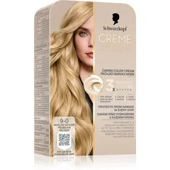 Schwarzkopf Creme Supreme Permanent-Haarfarbe Farbton 9-0 Natural Very Light Blonde