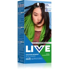 Schwarzkopf LIVE Ultra Brights or Pastel semi-permanente Haarfarbe Farbton 024 Vivid Green