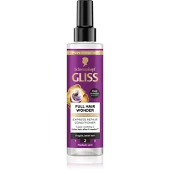 Schwarzkopf Gliss Full Hair Wonder regenerierender spülfreier Conditioner für geschwächtes Haar