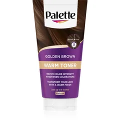 Schwarzkopf Palette Warm Toner Maske für einen warmen Farbton brauner Haare Farbton Golden Brown