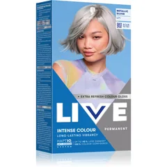 Schwarzkopf LIVE Intense Colour Permanent-Haarfarbe Farbton U71 Metallic Silver
