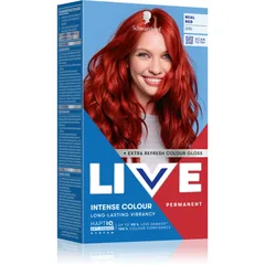 Schwarzkopf LIVE Intense Colour Permanent-Haarfarbe Farbton 035 Real Red