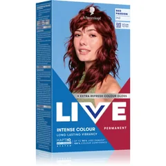 Schwarzkopf LIVE Intense Colour Permanent-Haarfarbe Farbton 043 Red Passion