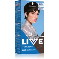 Schwarzkopf LIVE Colour Moment semi-permanente Haarfarbe Farbton 010 Charcoal Brunette