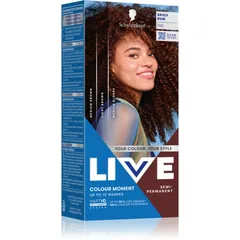 Schwarzkopf LIVE Colour Moment semi-permanente Haarfarbe Farbton 065 Spicy Rum