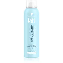Schwarzkopf Taft Good Hair erfrischendes Spray für schlaffes und krauses Haar Duft Dewy Bloom