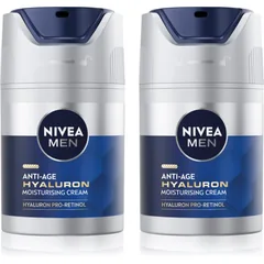 Nivea MEN Hyaluron Pro-Retinol Anti-Falten Creme vorteilhafte Packung für Herren