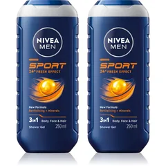 Nivea MEN Sport Duschgel für Herren vorteilhafte Packung