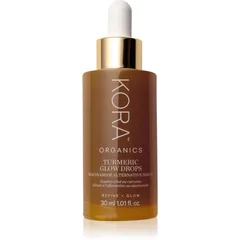 Kora Organics Turmeric Glow Drops aufhellendes Serum mit Niacinamid