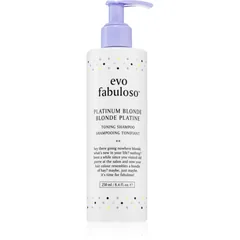 EVO Fabuloso Toning Shampoo violettes Tönungsshampoo neutralisiert gelbe Verfärbungen