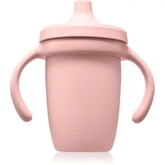 B.Box Silicone Cup Trinklernbecher mit Griffen Blush .