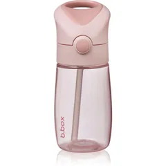 B.Box Junior Kinderflasche mit Strohhalm Blush Crush .