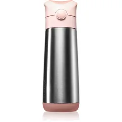 B.Box Insulated Drink Bottle Thermosflasche mit Strohhalm Blush Crush .